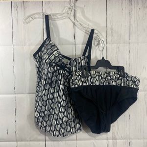 96. Sexy jeans swimwear 2 pieces, size M